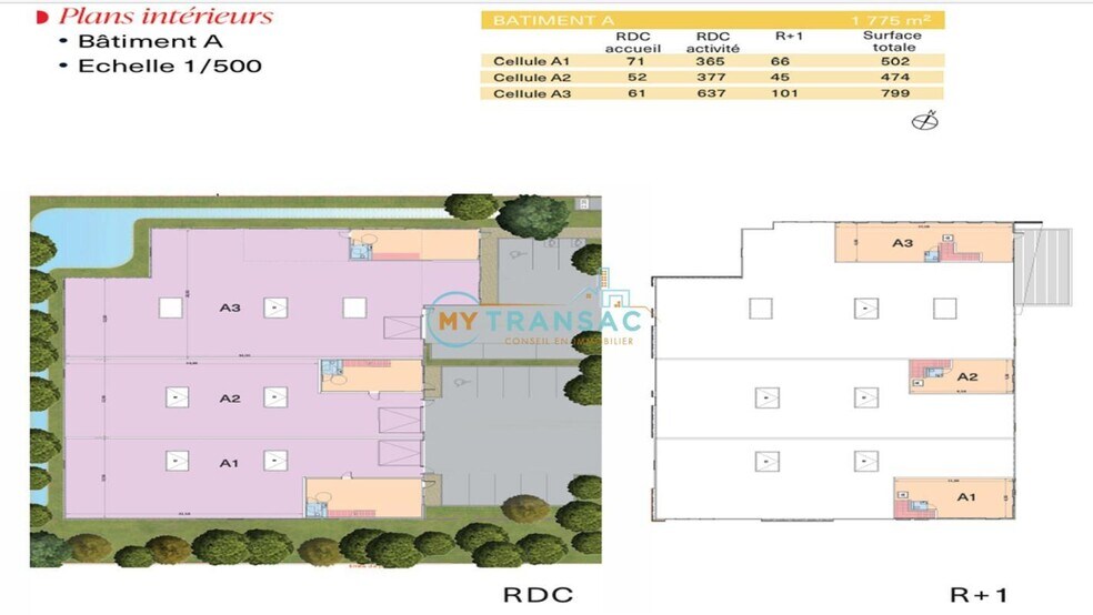Flex in Bondoufle for sale - Floor Plan - Image 2 of 6