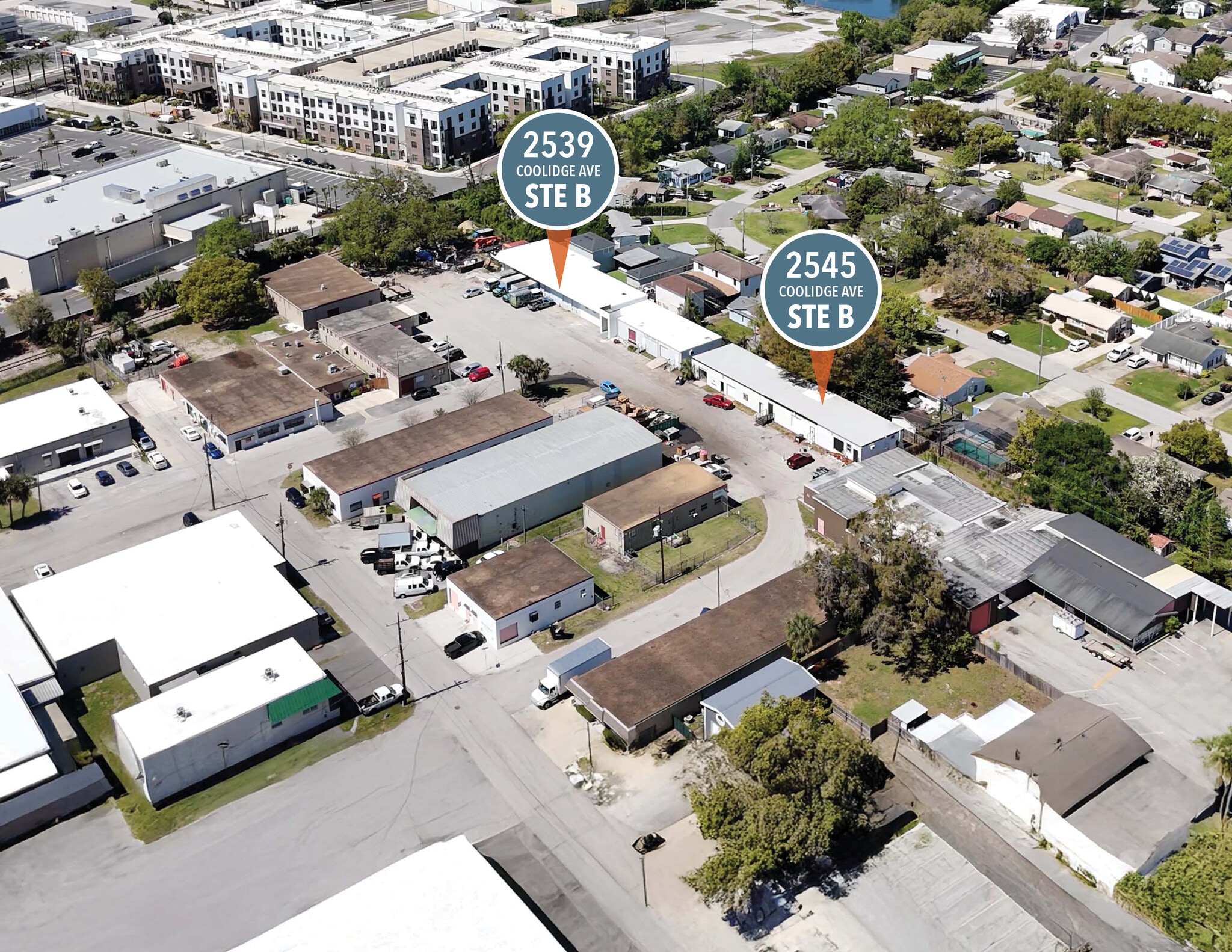 2539-2545 Coolidge Ave, Orlando, FL for lease Building Photo- Image 1 of 7