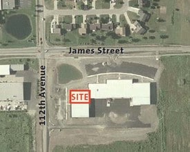 11114-11158 James St, Zeeland, MI - Aerial map view