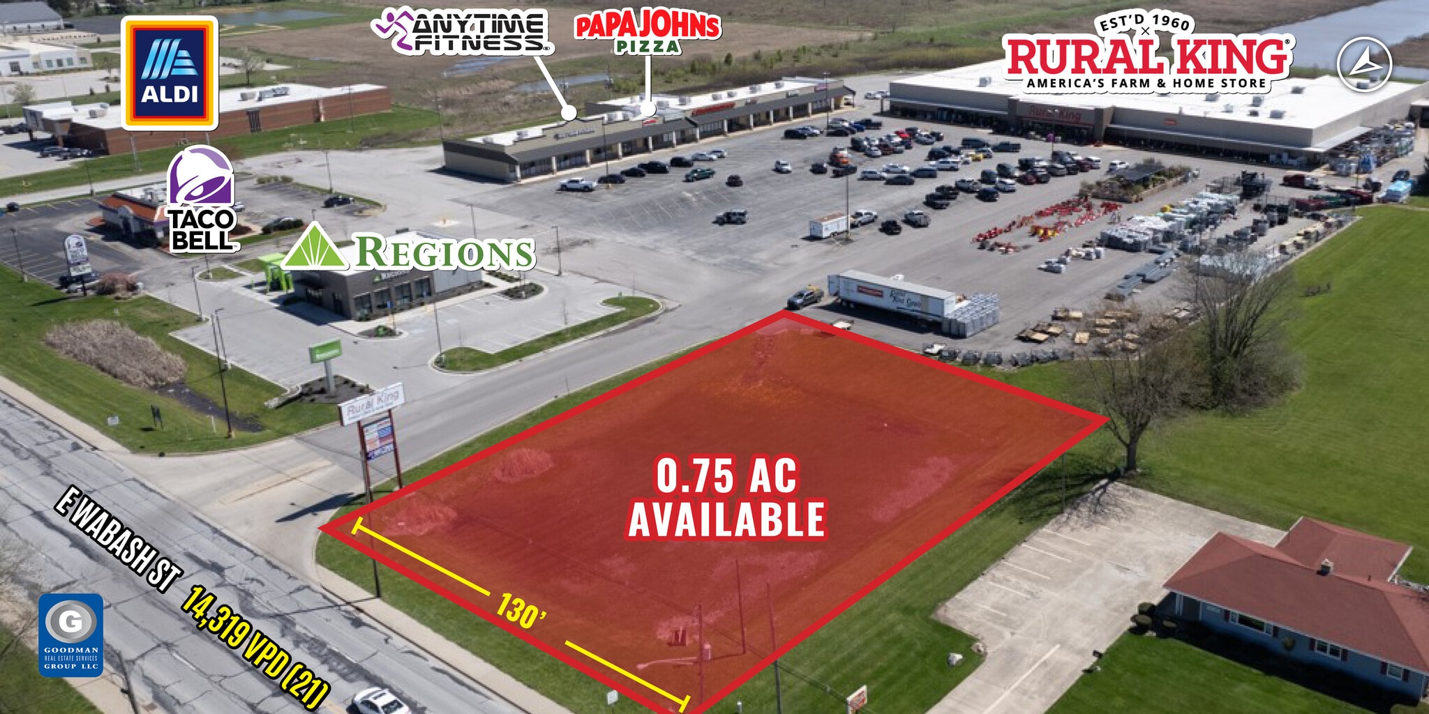 2401 E Wabash St, Frankfort, IN à vendre Photo du bâtiment- Image 1 de 2