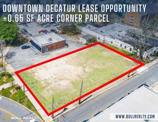 Plus de détails pour 250 E Trinity Pl, Decatur, GA - Terrain à louer
