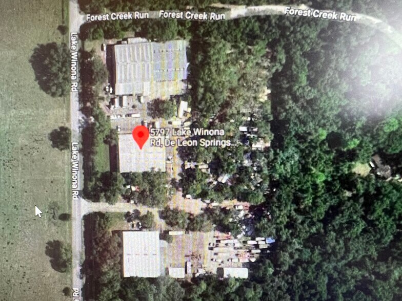 5797 Lake Winona Rd, De Leon Springs, FL à louer - Aérien - Image 2 de 10