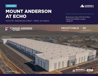 Plus de détails pour 14003 Mount Anderson St, Reno, NV - Industriel à louer