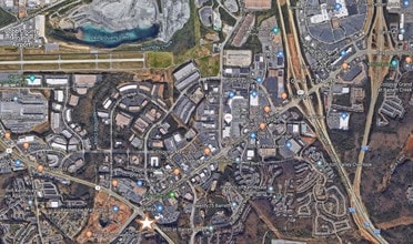 1881 Cobb Pky NW, Kennesaw, GA - AERIAL  map view