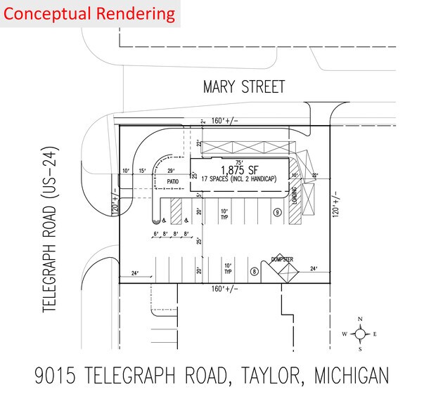 9015 Telegraph Rd, Taylor, MI à louer - Autre - Image 3 de 7
