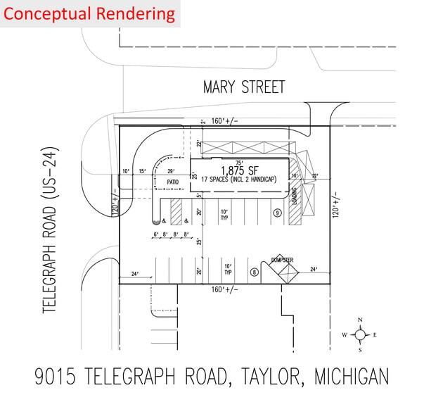 9015 Telegraph Rd, Taylor, MI for lease - Other - Image 3 of 7