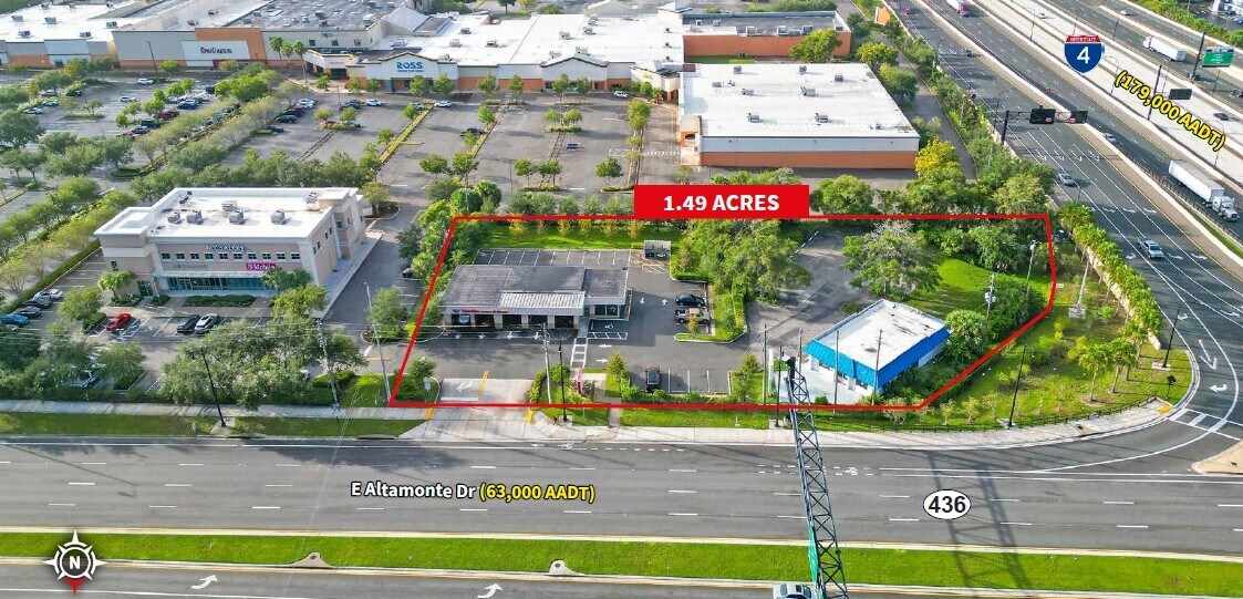 102 East Altamonte Drive, Altamonte Springs, FL à louer Aérien- Image 1 de 2