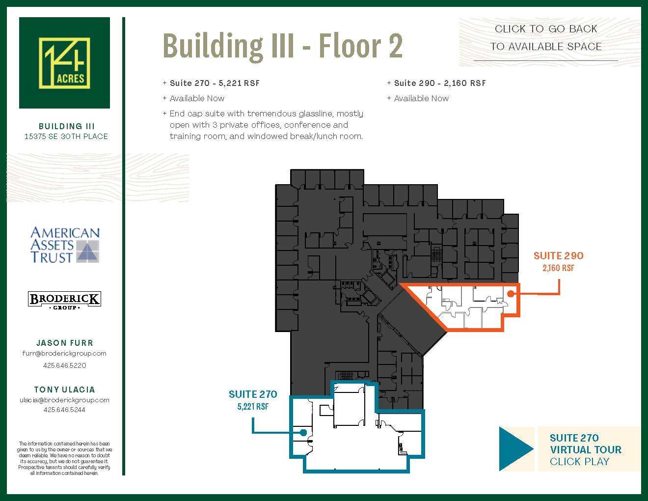 15325 SE 30th Pl, Bellevue, WA for lease Floor Plan- Image 1 of 1