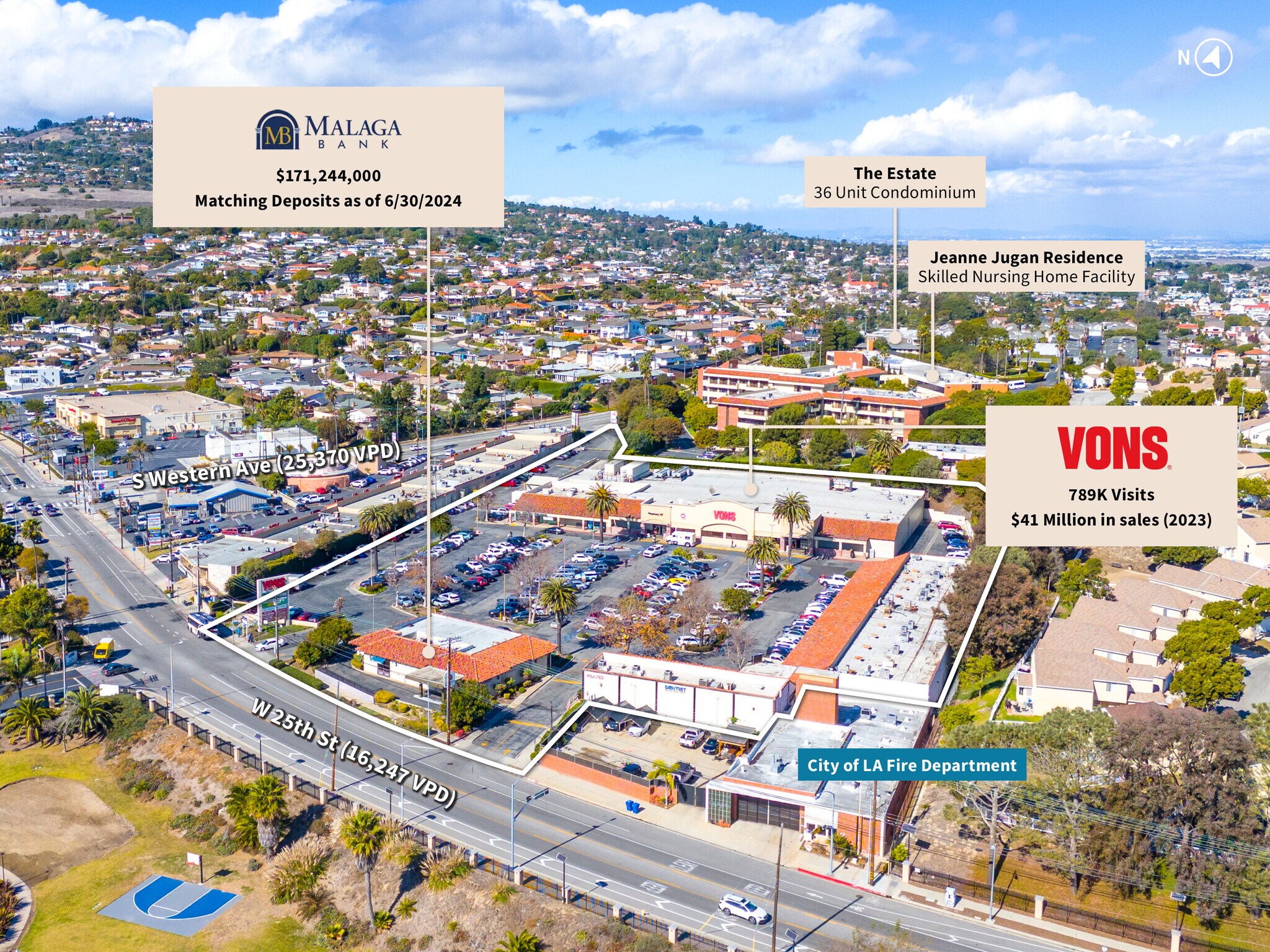 1416-1438 W 25th St, San Pedro, CA à vendre Photo du bâtiment- Image 1 de 6