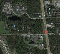 US 1 & Datil Pepper Rd, Saint Augustine, FL - Aérien  Vue de la carte