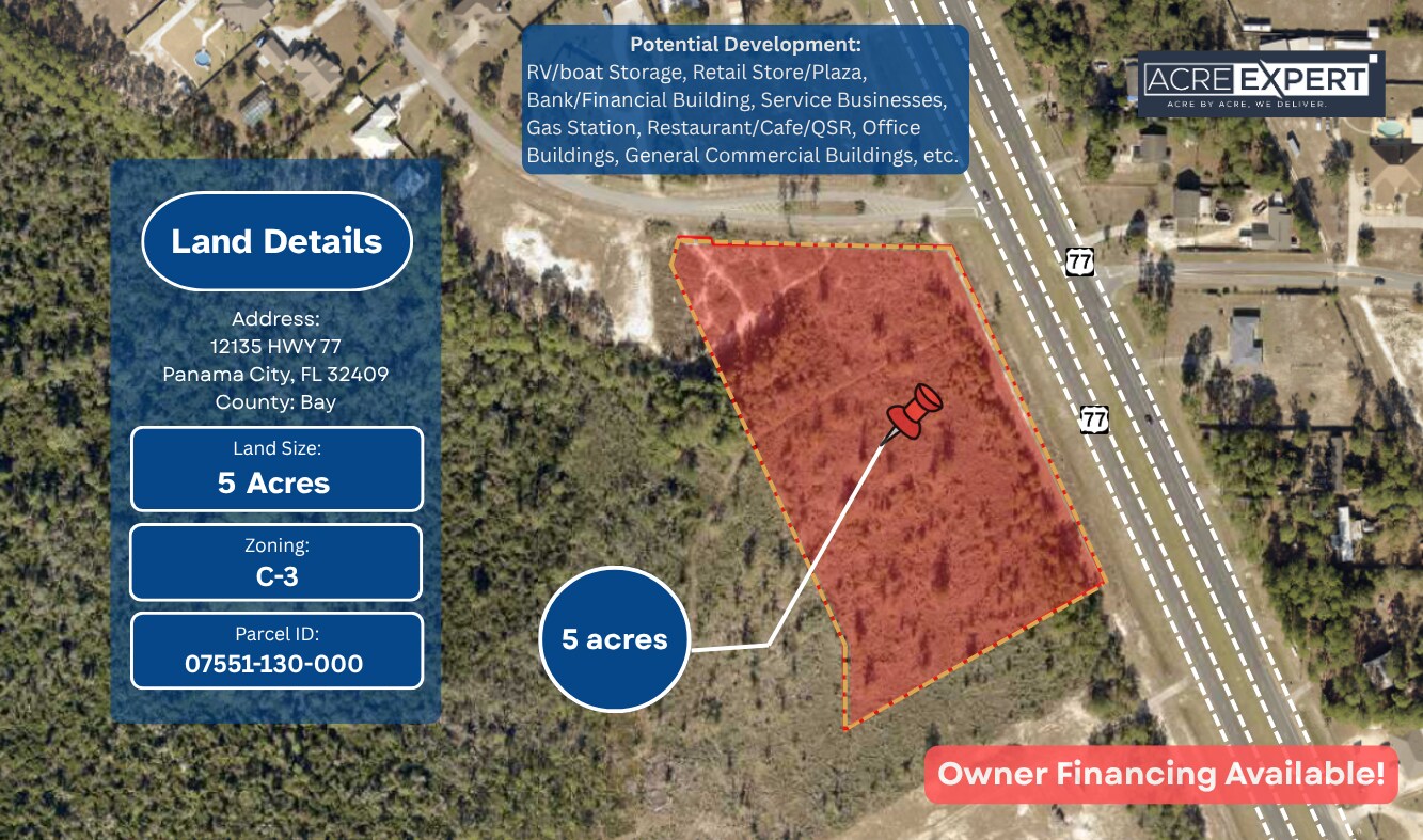 12135 Highway 77, Southport, FL à vendre Photo du bâtiment- Image 1 de 1