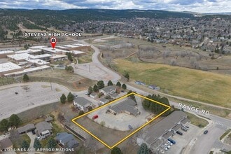 4021 Range Rd, Rapid City, SD - Aérien Vue de la carte - Image1