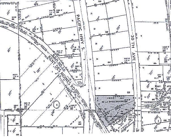 23100 Pacific Hwy S, Des Moines, WA à louer - Plan cadastral - Image 3 de 3