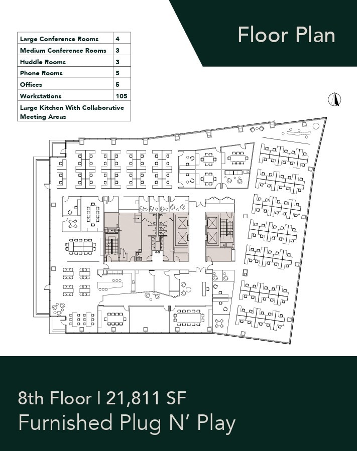 2311 Wilson Blvd, Arlington, VA à louer Plan d’étage- Image 1 de 1