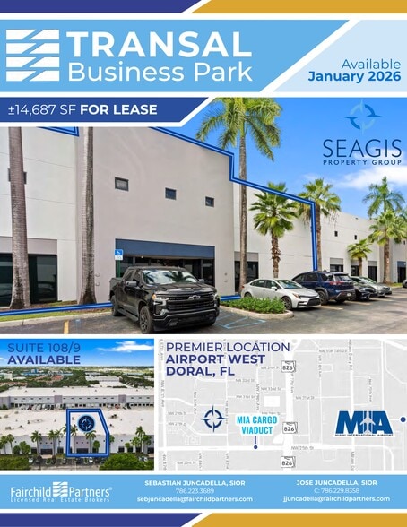 8305 NW 27th St, Doral, FL for lease - Site Plan - Image 1 of 20