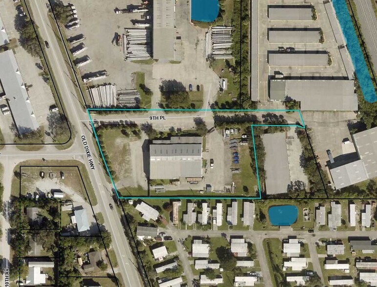 926 Old Dixie Hwy, Vero Beach, FL à louer - Plan cadastral - Image 2 de 16