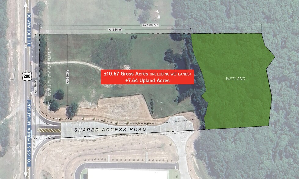 11880 US Highway 280, Ellabell, GA à vendre - Plan de site - Image 3 de 3