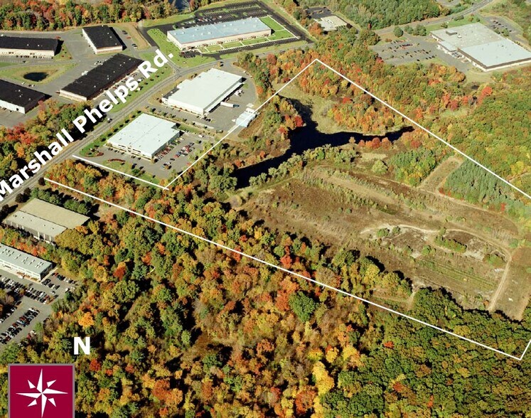 775-A Marshall Phelps Rd, Windsor, CT à louer - Aérien - Image 2 de 2