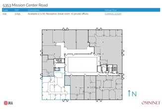 5333 Mission Center Rd, San Diego, CA for lease Floor Plan- Image 1 of 1