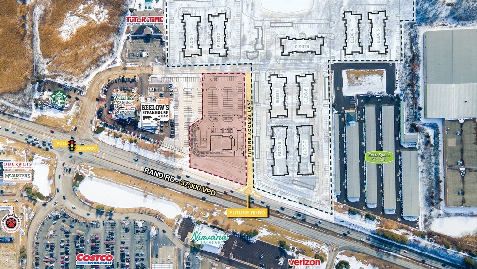 755 S Rand Rd, Lake Zurich, IL à louer - Photo du bâtiment - Image 2 de 2