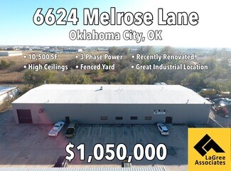 Plus de détails pour 6624 Melrose Ln, Oklahoma City, OK - Industriel à vendre