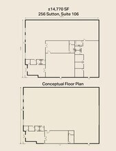 256 Sutton Pl, Santa Rosa, CA à louer Plan d’étage- Image 1 de 1