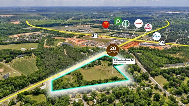 Plus de détails pour 1915 GA Highway 127, Perry, GA - Terrain à vendre