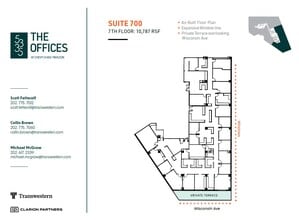 5335 Wisconsin Ave NW, Washington, DC à louer Plan d’étage- Image 1 de 1