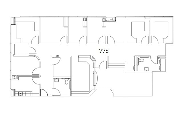 1010 W La Veta Ave, Orange, CA à louer Plan d’étage- Image 1 de 1