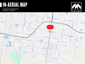 10 S Cage Blvd, Pharr, TX - AERIAL  map view