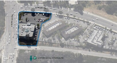 2040 S Brea Canyon Rd, Diamond Bar, CA - aerial  map view