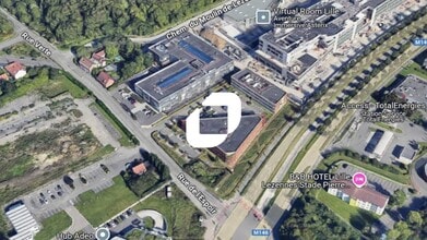 Boulevard De Tournai, Lezennes, NOR - Aérien Vue de la carte