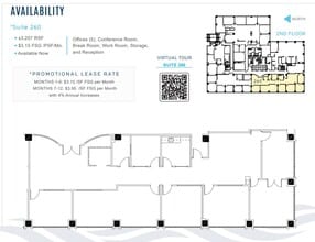 7979 Ivanhoe Ave, La Jolla, CA à louer Plan d’étage- Image 1 de 1