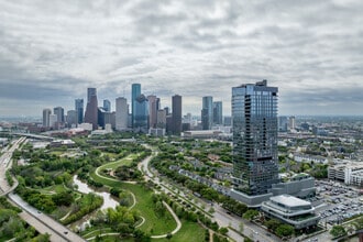 1717 Allen Pky, Houston, TX - Aerial  map view