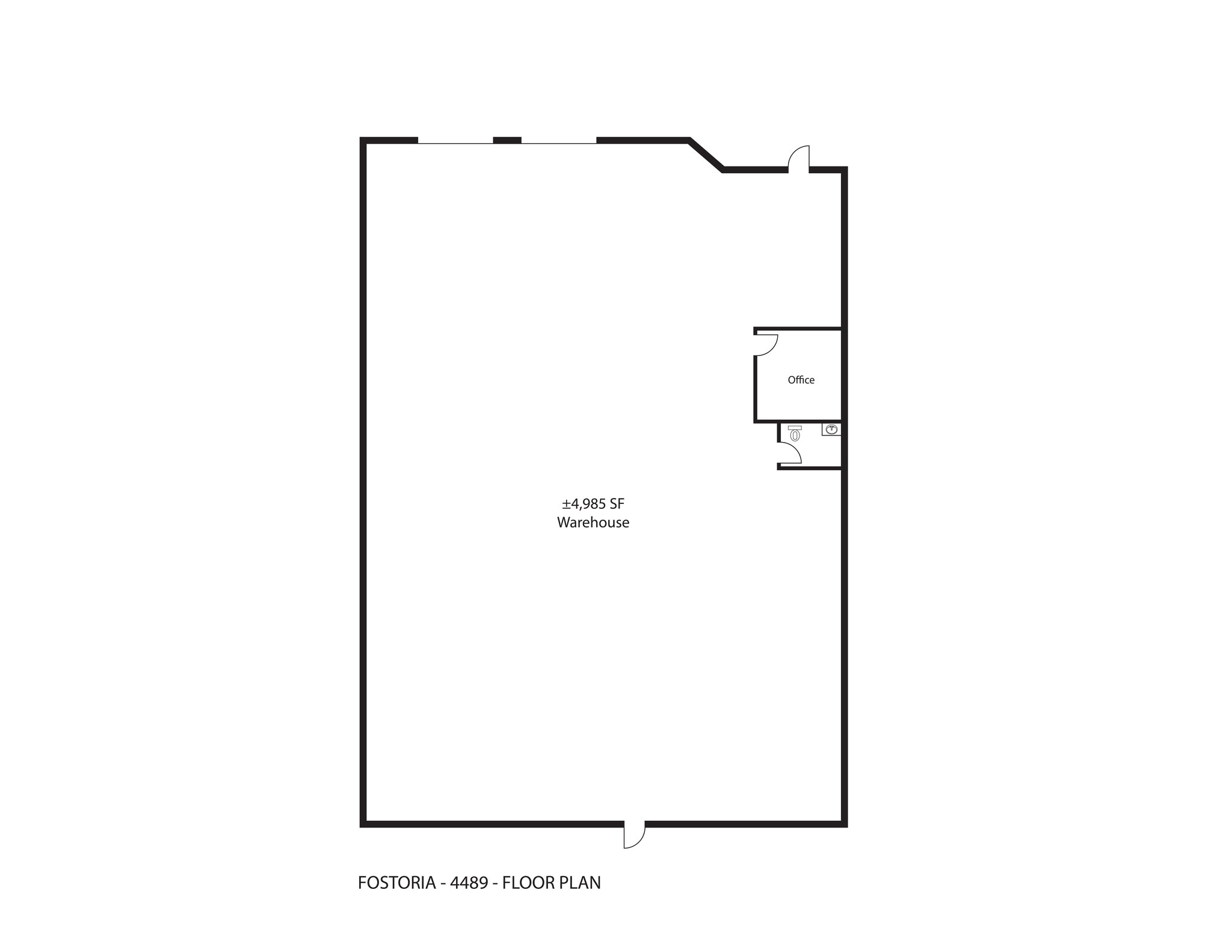 4487-4497 S 134th Plz, Tukwila, WA à louer Plan de site- Image 1 de 7