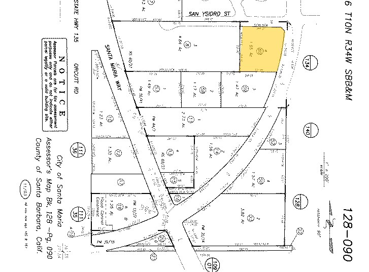 2605 S Miller St, Santa Maria, CA à louer - Plan cadastral - Image 2 de 6