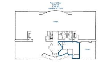 1101 Slater Rd, Durham, NC for lease Floor Plan- Image 1 of 1