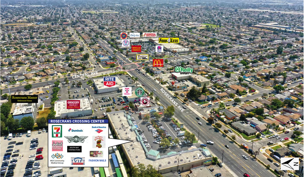 2215 W Rosecrans Ave, Compton, CA for lease - Building Photo - Image 2 of 11