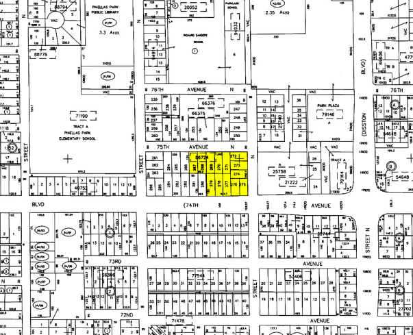 5055-5055 Park Blvd, Pinellas Park, FL à louer - Plan cadastral - Image 2 de 3