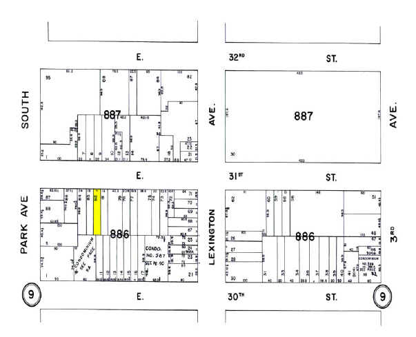 108 E 31st St, New York, NY à vendre - Plan cadastral - Image 2 de 8