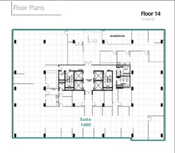 840 7th Ave SW, Calgary, AB à louer Plan d’étage- Image 1 de 1
