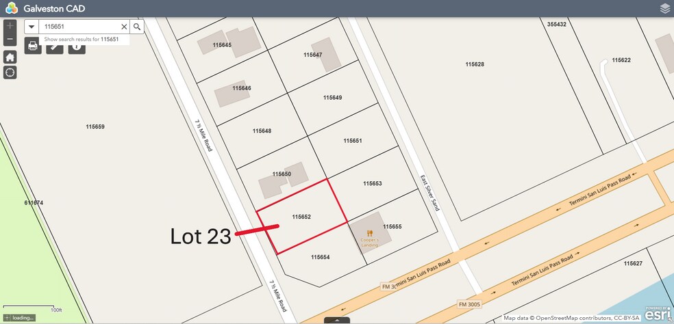 00 7 1/2 Mile Rd, Galveston, TX à vendre - Photo du bâtiment - Image 2 de 4