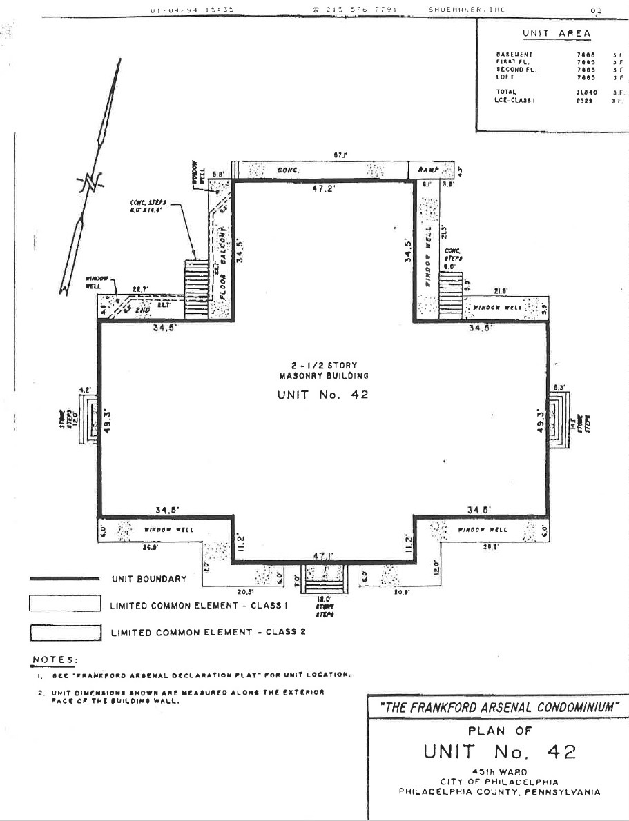 2275 Bridge St- Building 42, Philadelphia, PA for sale Floor Plan- Image 1 of 1