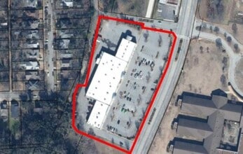 550 S Church St, Spartanburg, SC - Aérien Vue de la carte
