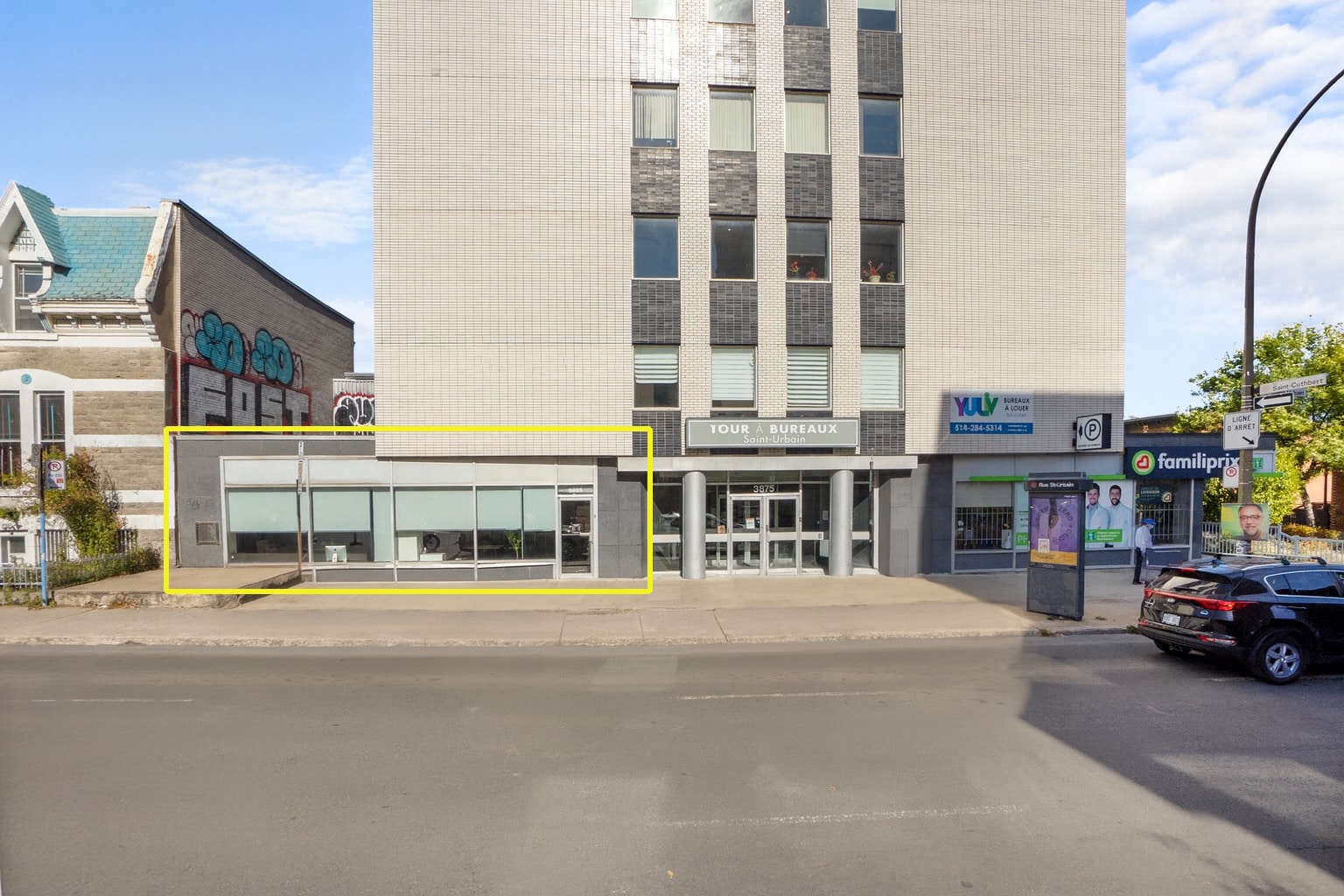 3865-3885 Rue Saint-Urbain, Montréal, QC for lease Building Photo- Image 1 of 6