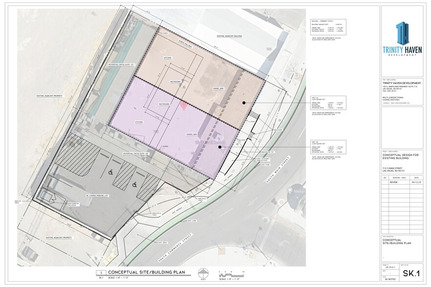 710 S Main St, Las Vegas, NV à louer - Plan de site - Image 1 de 19