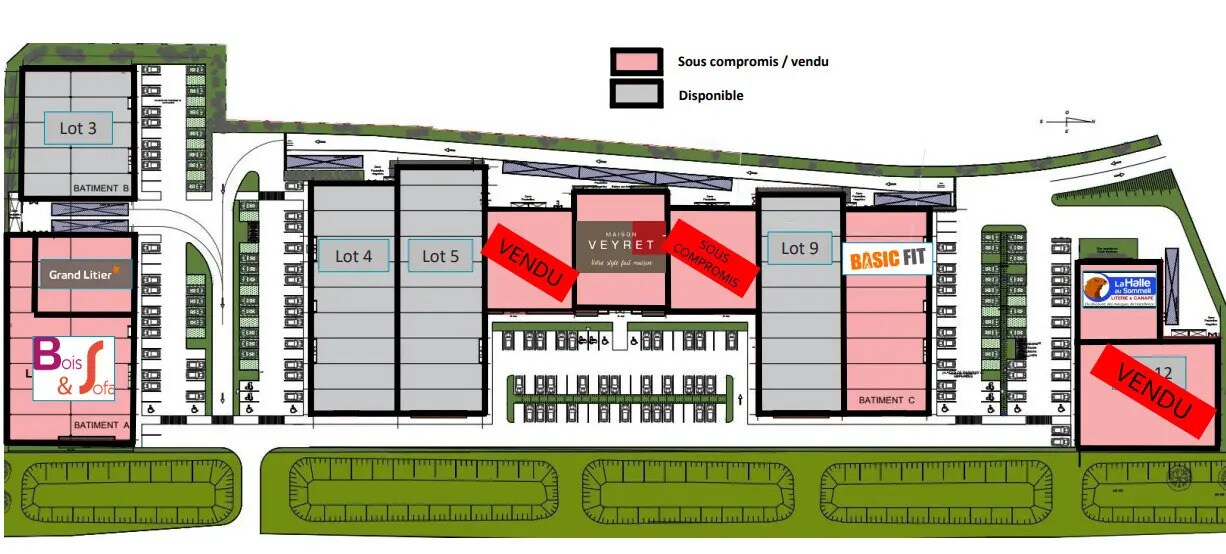 Retail in Anse for sale Site Plan- Image 1 of 14