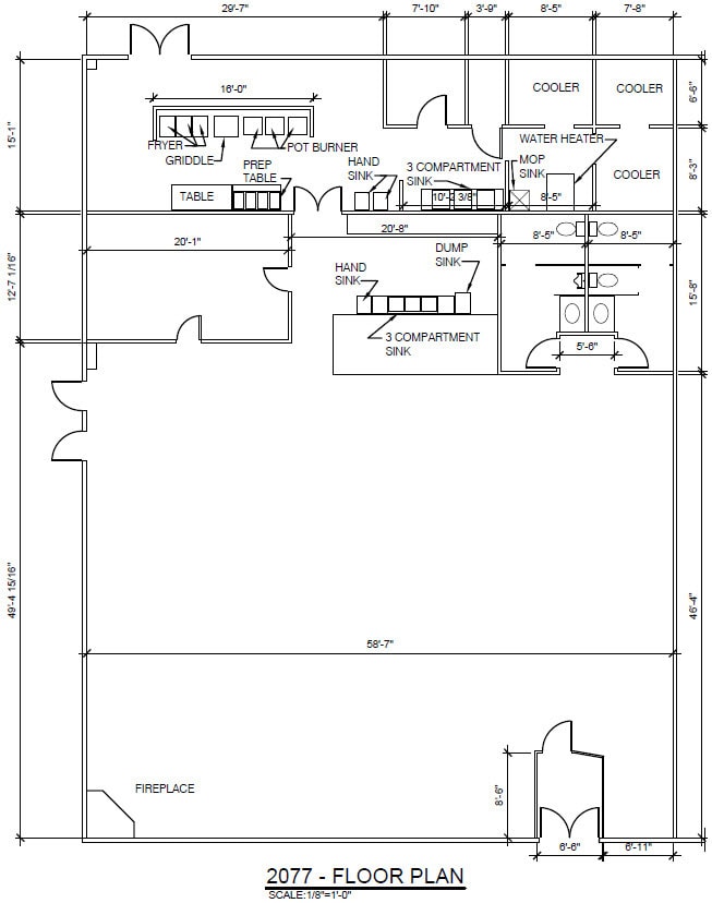 2013-2077 Walmart Way, Midlothian, VA for lease Floor Plan- Image 1 of 1