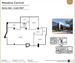 10300 N Central Expy, Dallas, TX for lease Floor Plan- Image 2 of 3