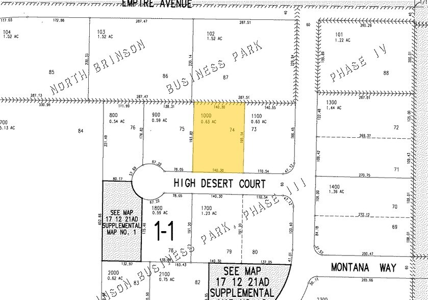 20756 High Desert Ct, Bend, OR à louer - Plan cadastral - Image 2 de 17